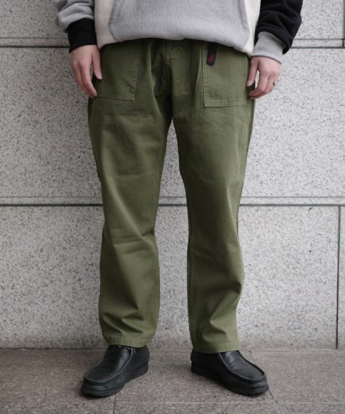 BEAVER(ビーバー)/GRAMICCI/グラミチ　LOOSE TAPERED RIDGE PANT ルーズテーパード/オリーブ