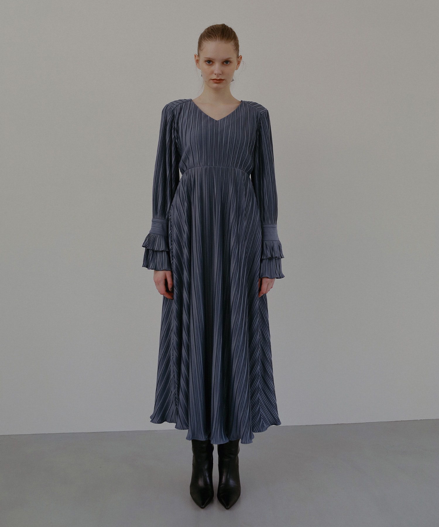 Verona Frill Dress(505652602) | ミエリ インヴァリアント(MIELI 