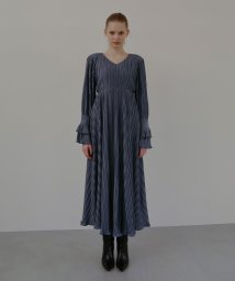 MIELI INVARIANT(ミエリ インヴァリアント)/Verona Frill Dress/グレー系1