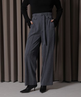 MIELI INVARIANT/Check Belt Slacks/505652608