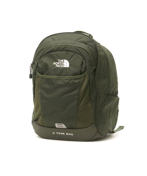 THE NORTH FACE(ザノースフェイス)/日本正規品 ザ・ノース・フェイス リュック キッズリュック THE NORTH FACE トスボックス K Toss Box A4 22L NMJ72351/グリーン