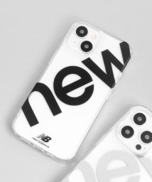 new balance(ニューバランス)/iPhone15 14 13 ケース クリア ニューバランス new balance クリアケース new iphone14 iphone13 ケース/ブラック