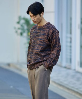 ITEMS URBANRESEARCH/マシンウォッシャブル クルーネックカノコニット/505653595