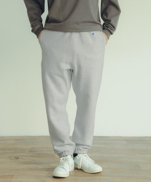 ITEMS URBANRESEARCH(アイテムズアーバンリサーチ（メンズ）)/Champion　ReverseWeave Sweat Pants/GRY