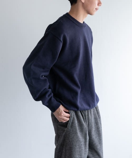 URBAN RESEARCH DOORS(アーバンリサーチドアーズ)/『WEB/一部店舗限定』FORK&SPOON　Winona Knits プルオーバー/D/NAVY