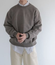 URBAN RESEARCH DOORS(アーバンリサーチドアーズ)/『WEB/一部店舗限定』FORK&SPOON　Winona Knits プルオーバー/TOPMOCHA