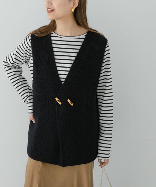 URBAN RESEARCH(アーバンリサーチ)/KERRY V DOUBLE VEST/NAVY