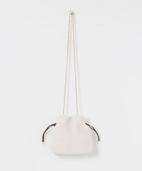 URBAN RESEARCH(アーバンリサーチ)/ANABEL　PURSE shoulder/WHITE
