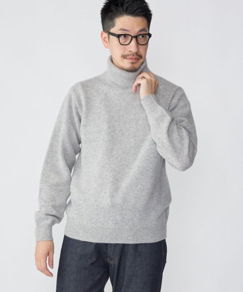 SHIPS :7G カシミヤ タートルネック ニット プルオーバー SHIPS 7G カシミヤ ニット