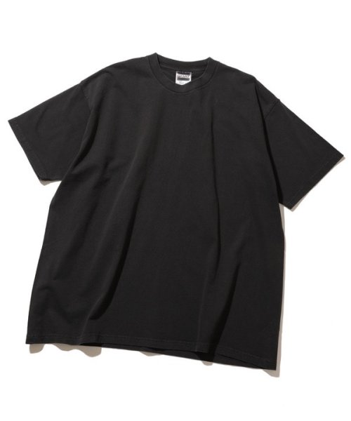 FUSE(フューズ)/【GOAT（ゴート）】PIGMENT DYE SHORT SLEEVE TEE 7OZ/グレー