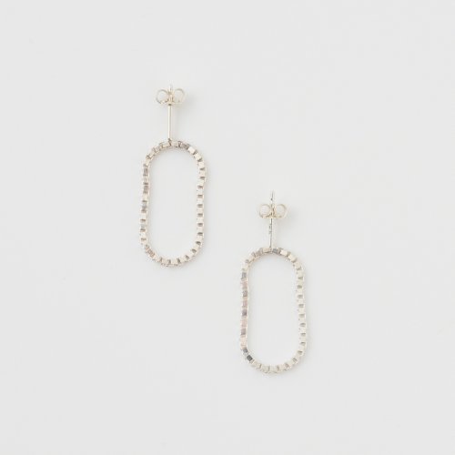 Saskia Diez(サスキア ディーズ)/LOOP EARRINGS SHORT/シルバー