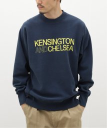 JOURNAL STANDARD(ジャーナルスタンダード)/【TAKE IT】UK PRINT SWEAT/ネイビー