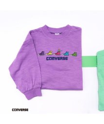 apres les cours(アプレレクール)/CONVERSE×WANPAKU HOUSE Tシャツ/パープル