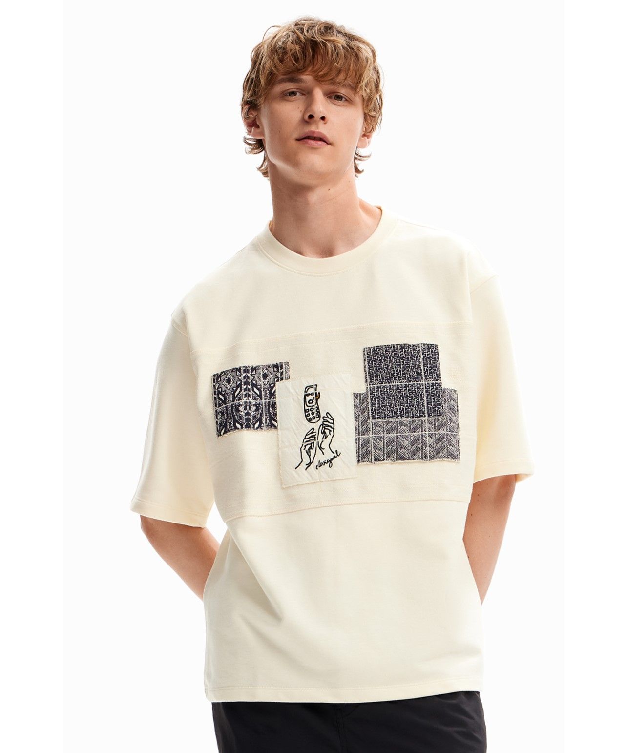 JOSH Tシャツショートスリーブ   デシグアルDesigual