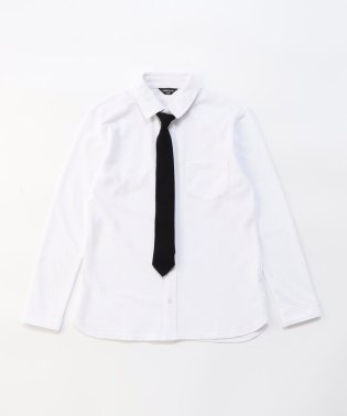 COMME CA ISM KIDS/ネクタイ付き　長袖シャツ(140－160cm)/505518085
