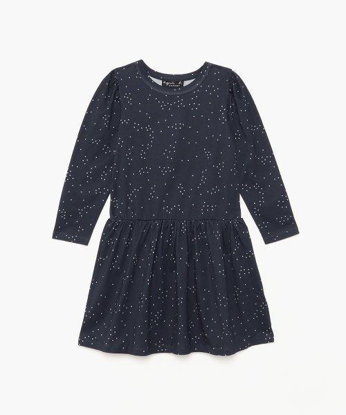 agnes b. GIRLS OUTLET(アニエスベー　ガールズ　アウトレット)/【Outlet】JIL2 E ROBE キッズ ワンピース/ブルー系その他