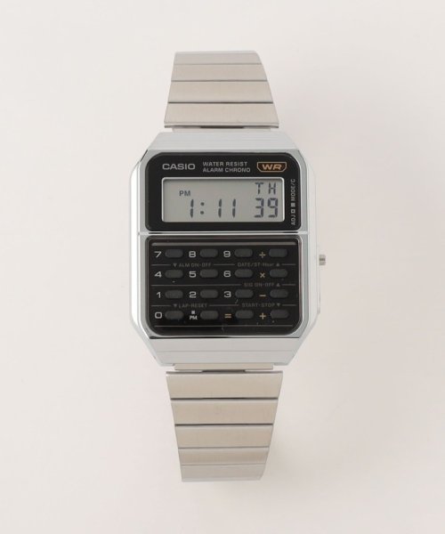 BEAUTY&YOUTH UNITED ARROWS(ビューティーアンドユース　ユナイテッドアローズ)/＜CASIO＞ CA－500WE－1AJF/腕時計/SILVER