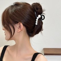 miniministore/ヘアクリップ バンスクリップ パール付き/505640133