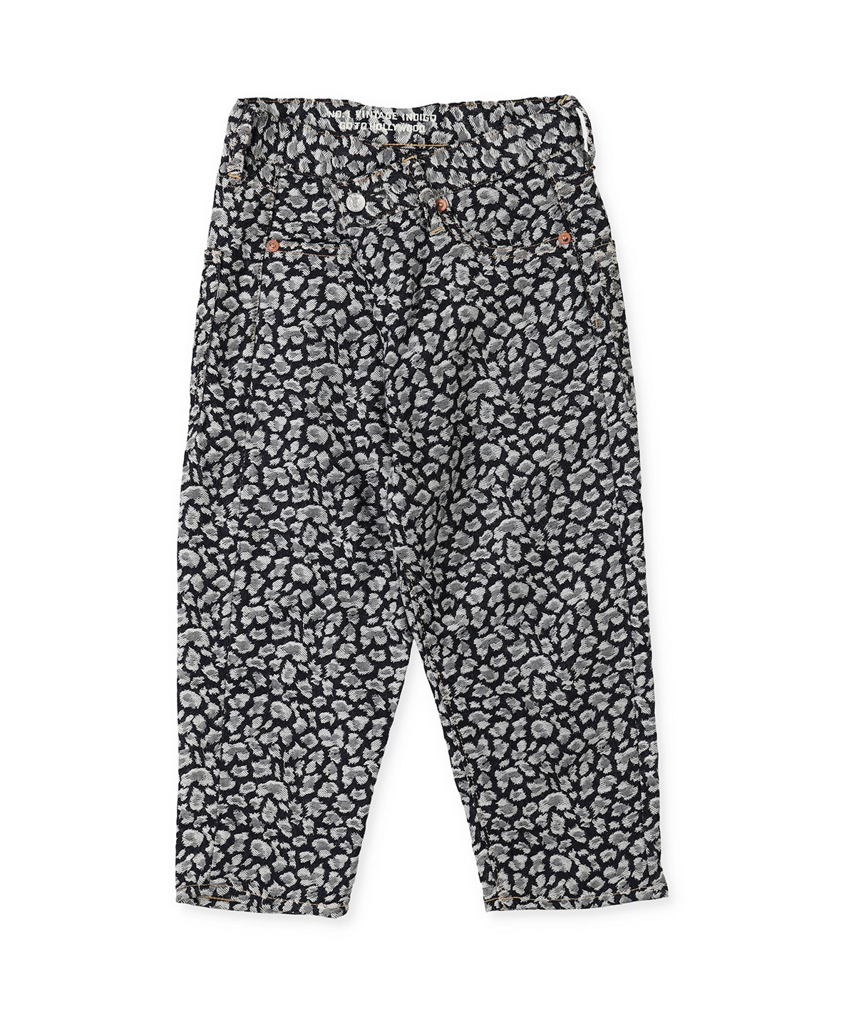 GOTOHOLLYWOOD ゴートゥーハリウッド GO TO HOLLYWOOD インディゴ レオパード 変 ネイビー 110cm GOTOHOLLYWOOD ゴートゥーハリウッド GO TO HOLLYWOOD インディゴ レオパード 変 ネイビー 110cm