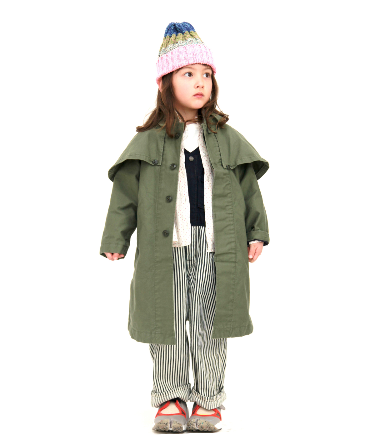 DENIMDUNGAREE デニムダンガリー DENIM DUNGAREE ヘビーミリタリーモールスキン コ カーキ 140cm DENIMDUNGAREE デニムダンガリー DENIM DUNGAREE ヘビーミリタリーモールスキン コ カーキ 140cm