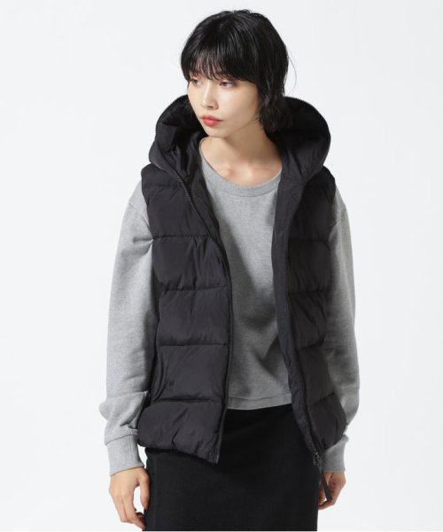VLAB/ヴイラボ/フードダウンベスト 保温性にも優れています 160cmChest 75cm Waist 54cmHips