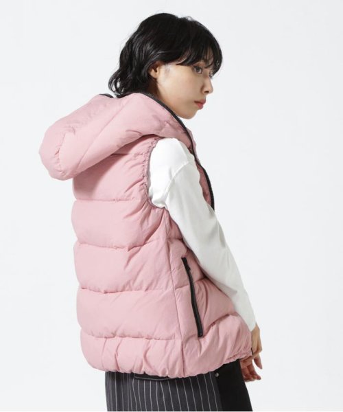 VLAB/ヴイラボ/フードダウンベスト 保温性にも優れています 160cmChest 75cm Waist 54cmHips