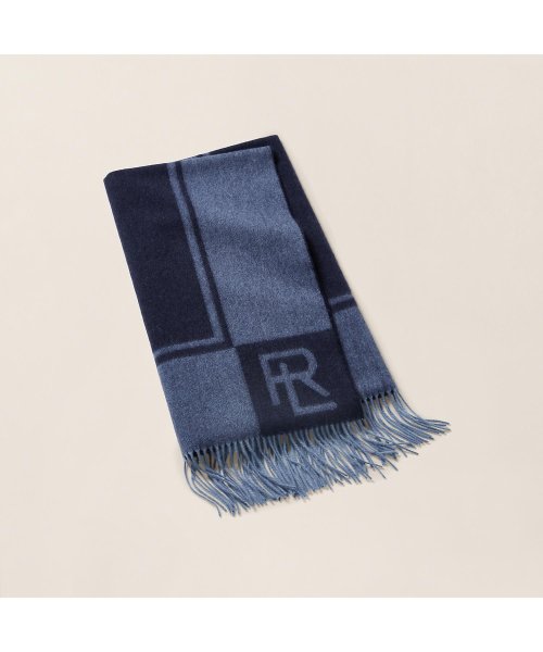 RALPH LAUREN HOME(RALPH LAUREN HOME)/Hawkins ラップ ブランケット/410ネイビー