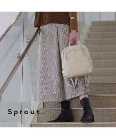 【Sprout.】両面起毛千鳥　フレアスカート