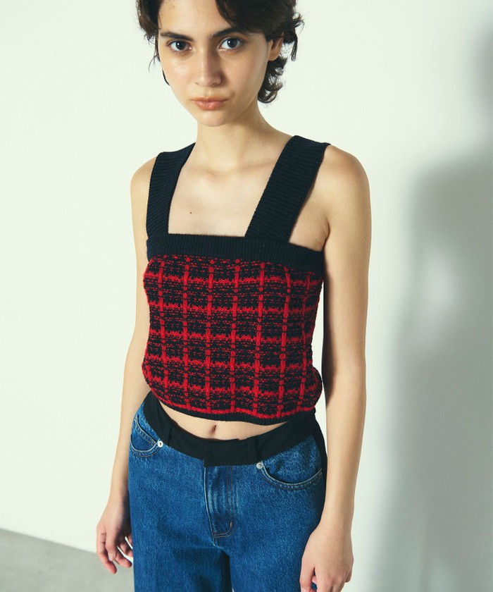 現行品 Grace Continental カーディガン レッド系｜カーディガン｜GRACE CONTINENTAL(グレース