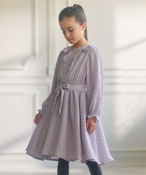 セール】【150－160cm】キャサリンドット ワンピース(505656262  