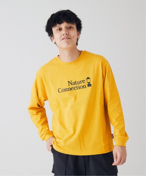 B.C STOCK(ベーセーストック)/【Coleman / コールマン】別注 NATURE L/S/イエロー