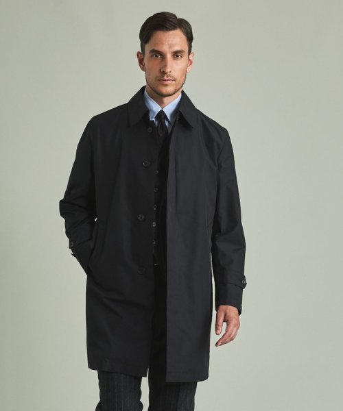 ラスタードビーメモリーラミネーション ステンカラーコート 撥水