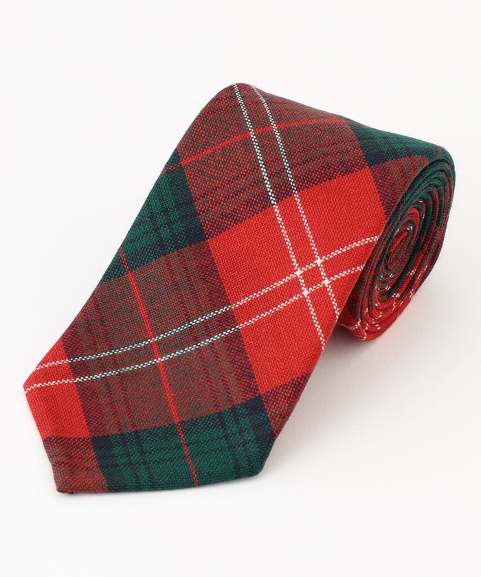 STEPHEN WALTERS】ウールタータンチェック ネクタイ(505656794