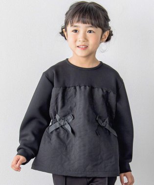 BeBe Petits Pois Vert/花キルト＋ポンチスウェット(95~150cm)/505649500