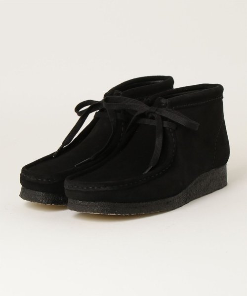 GLOSTER(GLOSTER)/【限定展開】【CLARKS/クラークス】Wallabee Boot ワラビーブーツ/ブラック