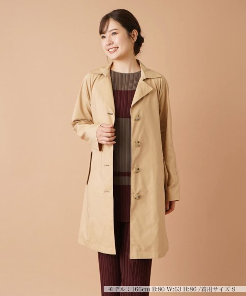 ミディ丈トレンチコート B80