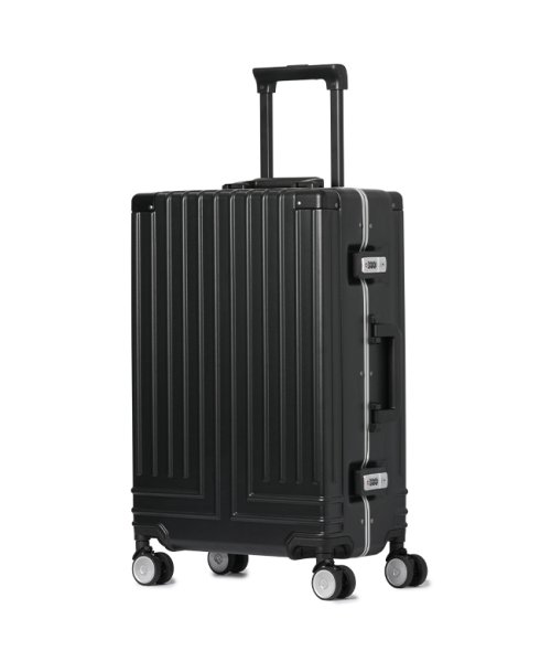LANVIN(ランバン)/ランバンオンブルー  スーツケース Mサイズ 42L フレームタイプ カバー付き LANVIN en Bleu 595314 キャリーケース キャリーバッグ/ブラック