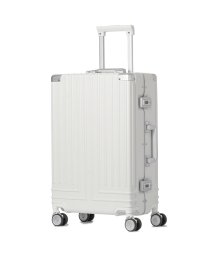 LANVIN(ランバン)/ランバンオンブルー  スーツケース Mサイズ 42L フレームタイプ カバー付き LANVIN en Bleu 595314 キャリーケース キャリーバッグ/ホワイト