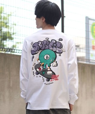 SITRY/【SITRY】oversize foam print long sleeve T－shirt/オーバーサイズ 発泡プリント ロングスリーブTシャツ/505481807