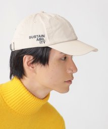 ECOALF WOMEN(ECOALF WOMEN)/SUSTAINABILITY キャップ / MESSAGE CAP UNISEX/オフホワイト