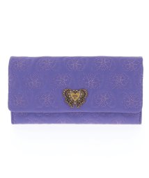 ANNA SUI BAG(アナスイ（バッグ）)/チェイス 被せ長財布/パープル