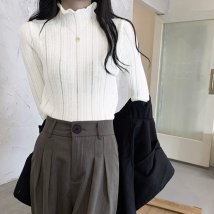 miniministore/ハイネック リブニットトップス 長袖/505657699