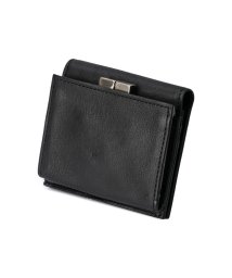 SLOW(スロウ)/SLOW スロウ 財布 二つ折り財布 ミニ財布 小さい財布 がま口 本革 レザー ボーノ ミニウォレット メンズ レディース bono 333s130l/ブラック