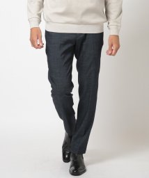 DISTINCTION MEN'S BIGI(ディスティンクションメンズビギ)/スラブデイム調ロイヤルオックスシャンブレースラックスパンツ/ネイビー