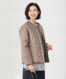 J.PRESS LADIES/【洗える】高密度タフタ キルティング ショート コート/505658815