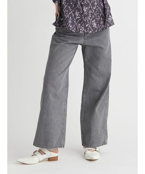 ハイウエストデニムパンツ 予めご了承ください