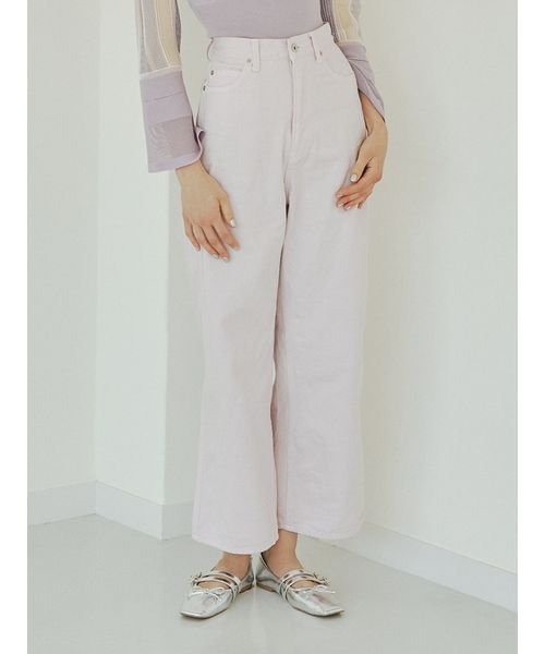 ハイウエストデニムパンツ 予めご了承ください