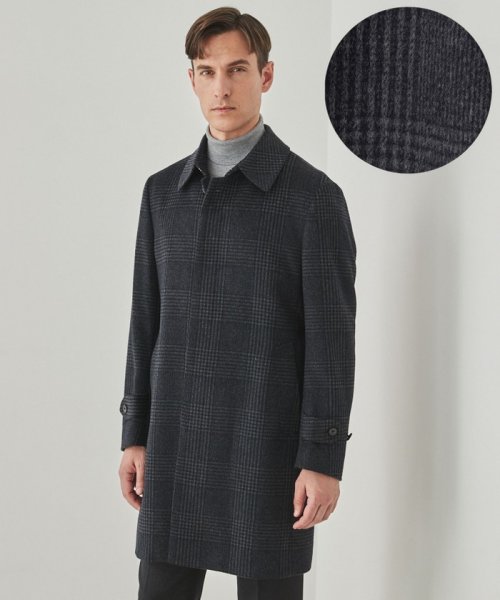 アンゴラビーバー ステンカラーコート 