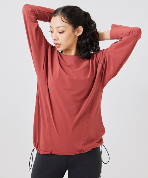 【speedo】UV ステイフィットエコ長袖ラッシュガード UV Sensitive