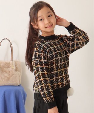 ikka kids/ジャガードレインボーニットプルオーバー（120〜160cm）/505649769